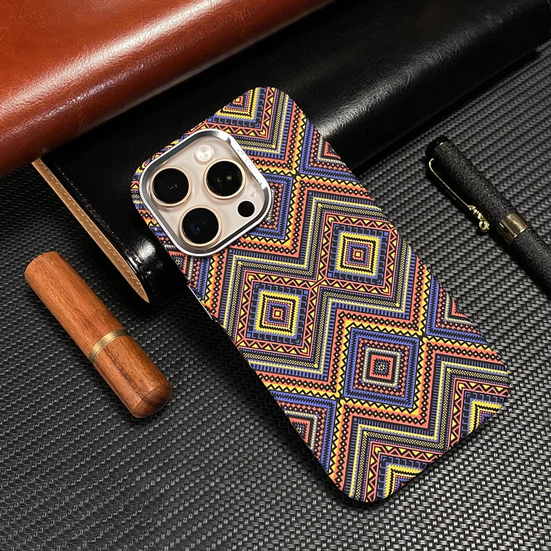 Ultrathin Metal Lens Magsafe Phone Case for iphone 16 pro max 15 Pro 14 Carbon Fiber Texture Matte Wireless Charge Hard PC Cover Caseverse