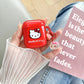 Cute Cartoon Sanrio Hello Kitty  Earphone Case For AirPods 4 1 2 3 Pro 2021 Wireless Bluetooth Headset Soft TPU Protective Cover Caseverse