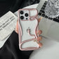 Cool 3D Snake Hollow Dissipate Heat Phone Case For iPhone 15 14 13 12 11 16 Pro Max Luxury Shockproof Soft Silicone Cover - Caseverse