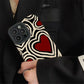 Fashion Romantic Love Hearts Phone Case For iPhone 13 16 14 15 Pro Max Plus 11 12 Mini XS X XR Soft Silicone Stripes Back Cover - Caseverse