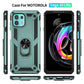 Cover Case for Moto Motorola Edge 20 Lite Shockproof Armor Rugged Military Protective Ring Holder Magnet Phone Case - Caseverse