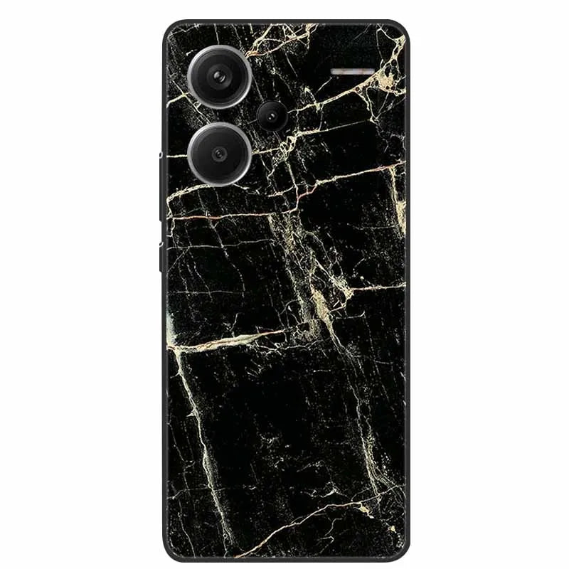 For Xiaomi Redmi Note 13 Pro+ Plus Case Fashion Marble Silicon Soft TPU Back Cover On Redmi Note 13 Pro Plus 5G Phone Cases Cool Caseverse