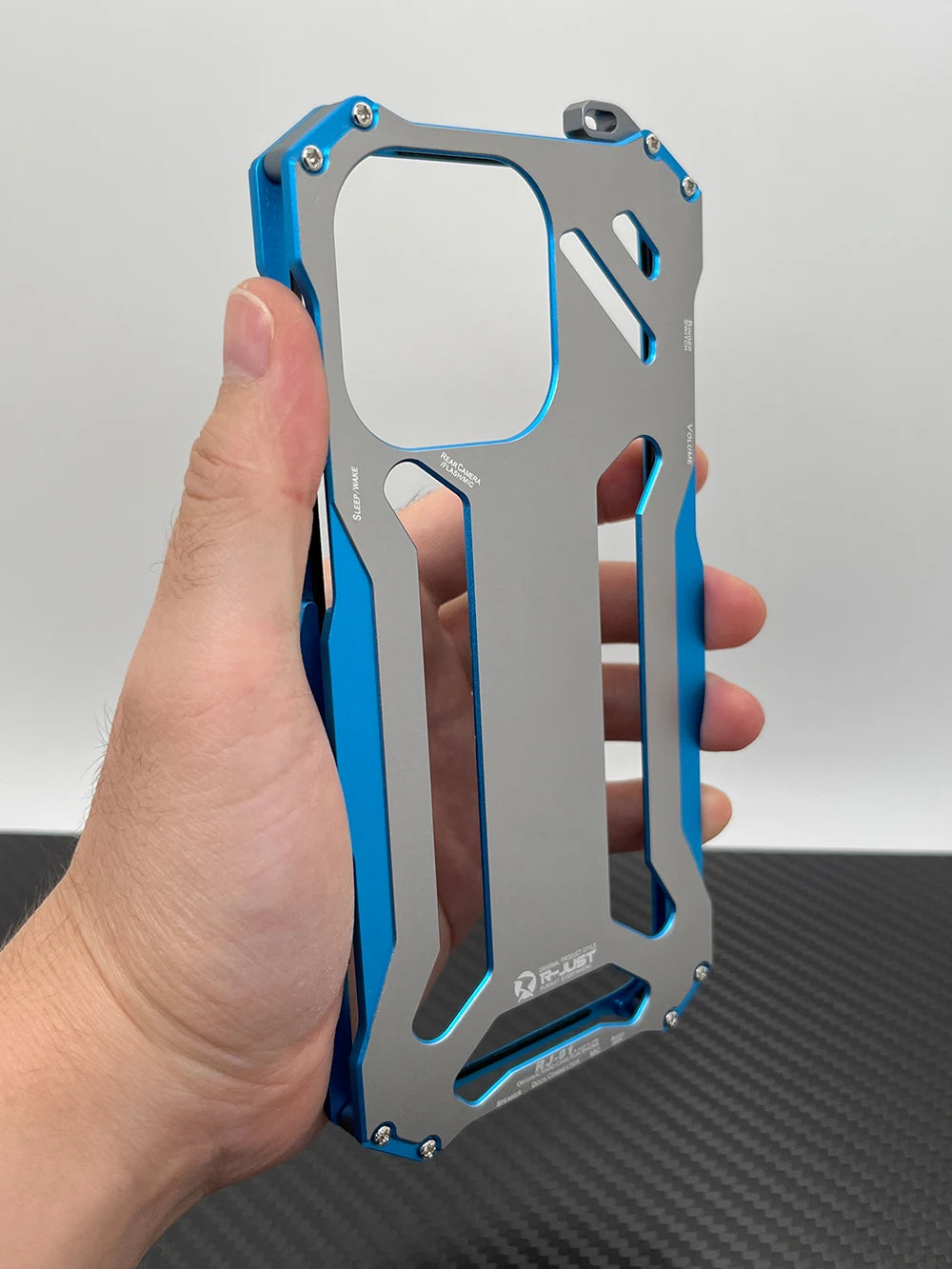 Metal Armor For iphone 16 Pro Max Case 15 Plus 14 13 12 Hard Cover Aluminum Alloy Protective Coque Anti-Scratch Funda Shell