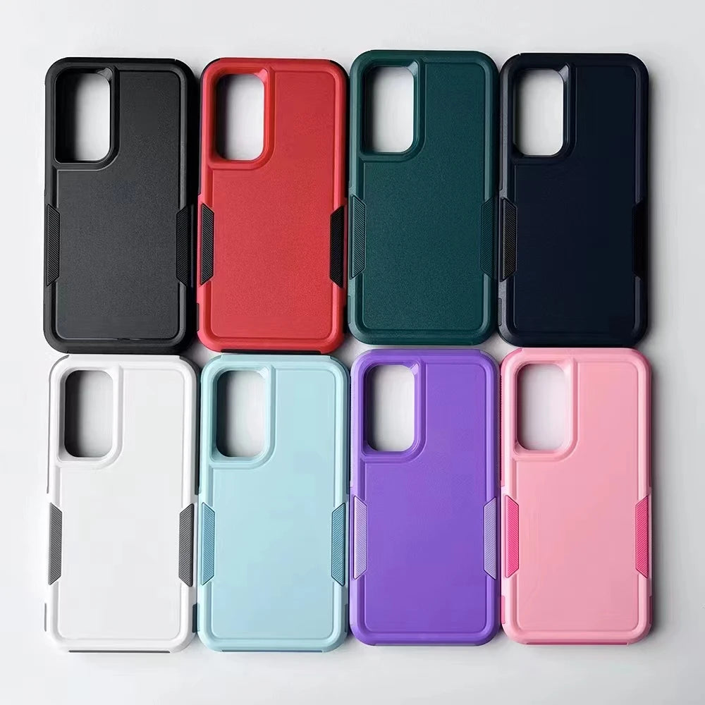 New TPU/PC Case for iPhone 16e / 16 Pro Max - Military Grade Shockproof Phone Cover Hybrid Armor Dual Layer Protection Shell - Caseverse