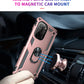 Cover Case for POCO F3 Armor Rugged Military Shockproof Ring Holder Magnet Phone Case for Xiaomi POCO F3 F 3 5G - Caseverse