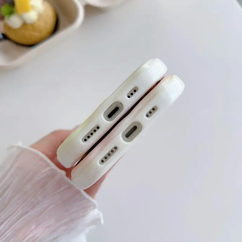 Gradient Love Heart Wavy Phone Case For IPhone 16 15 Pro Max 14 11 13 12 Mini XR 8 7 Plus X XS SE 2022 Clear Soft Silicone Cover Caseverse