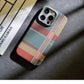 Magnetic Kevlar Carbon Fiber Pattern For iPhone 16Pro 15 Pro Max 14 13 12 Pro Plaid Personalized Phone Case For 12 13 14 Pro Max Caseverse