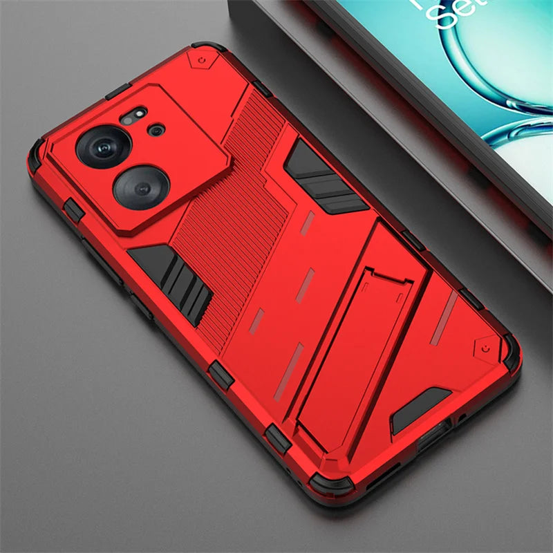 Rugged Armor Shockproof Phone Case For Xiaomi Mi 11 12 13 Lite 14 10T 11T 12T 13T Poco F3 F4 F5 Pro Holder Stand Back Cover - Caseverse
