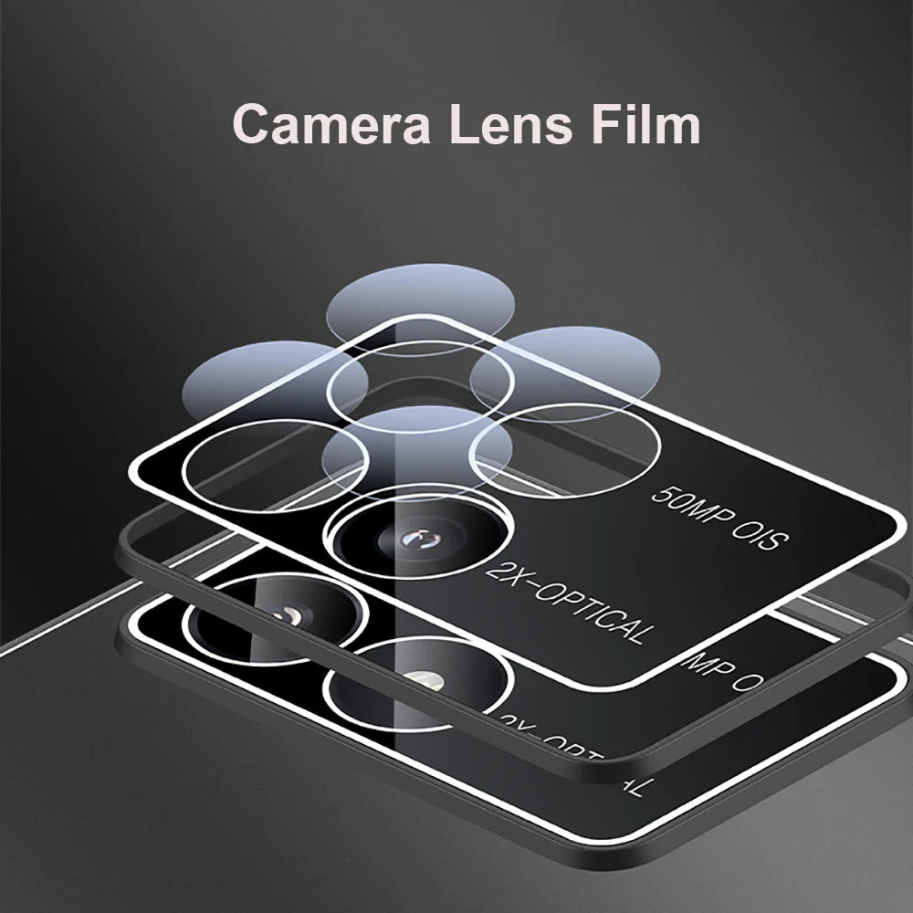 Luxury Metal Case For Xiaomi Poco X6 Pro 2311DRK48G Phone cases Shockproof Coque Shell TPU Soft Bumper Full Skin Funda Caseverse