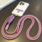 Mobile Phone Lanyard Adjustable Long Crossbody Lanyard Neck Rope Band Shoulder Anti Loss Cell Phone Accessories