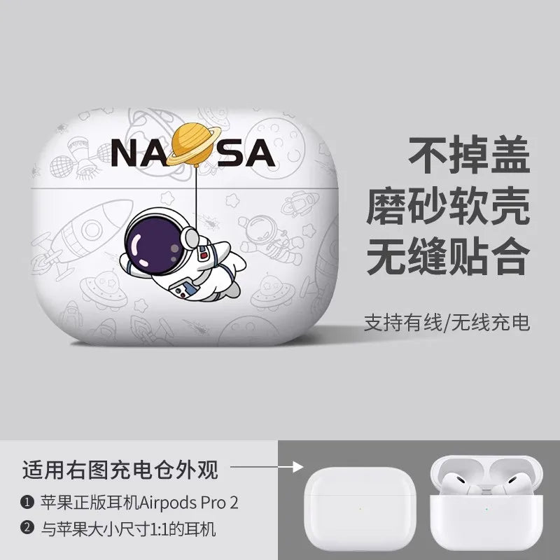 For AirPods 4 2024  pattern wireless earphone frosted shell protective case suitable for Airpods 4 Pro 1 2 3  wholesale ﻿