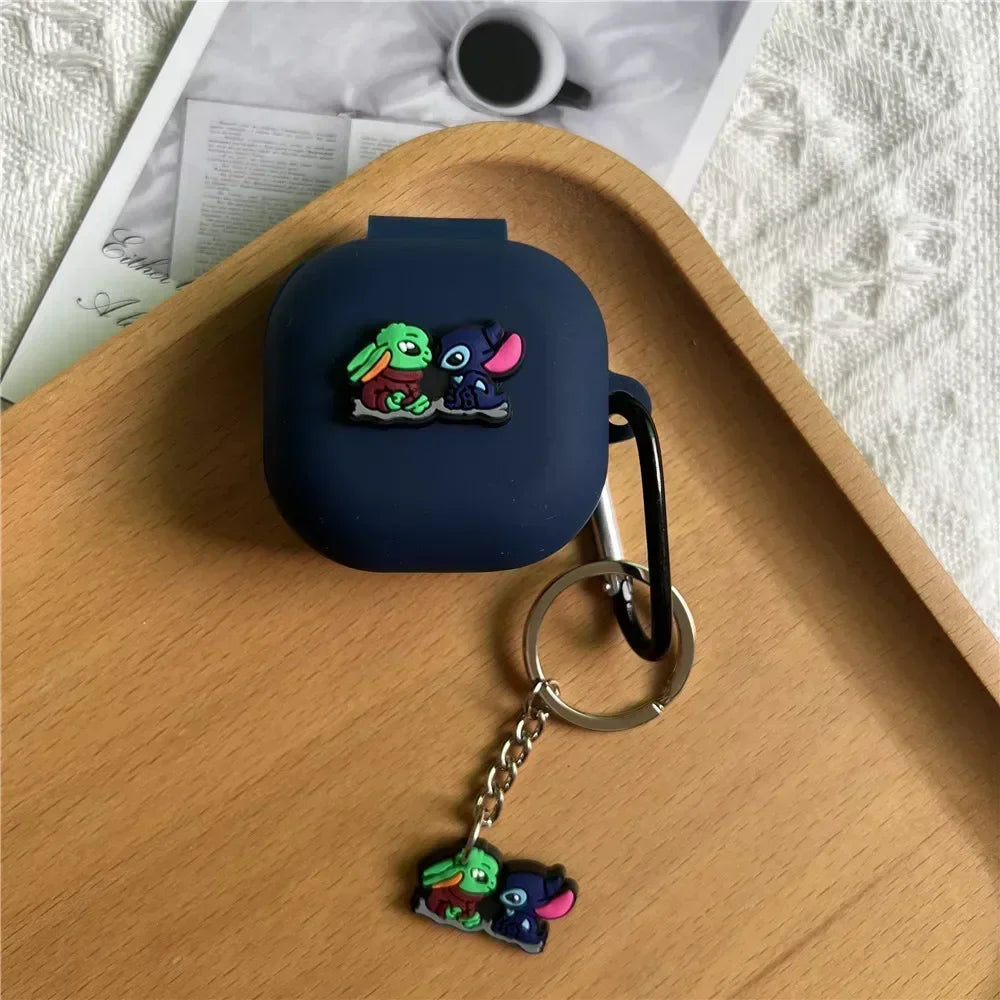 Cartoon Silicone Bluetooth Earphone Protective Case Suitable for SHOKZ OpenFit 2 T920 Scratch Resistant Earphone Case Caseverse