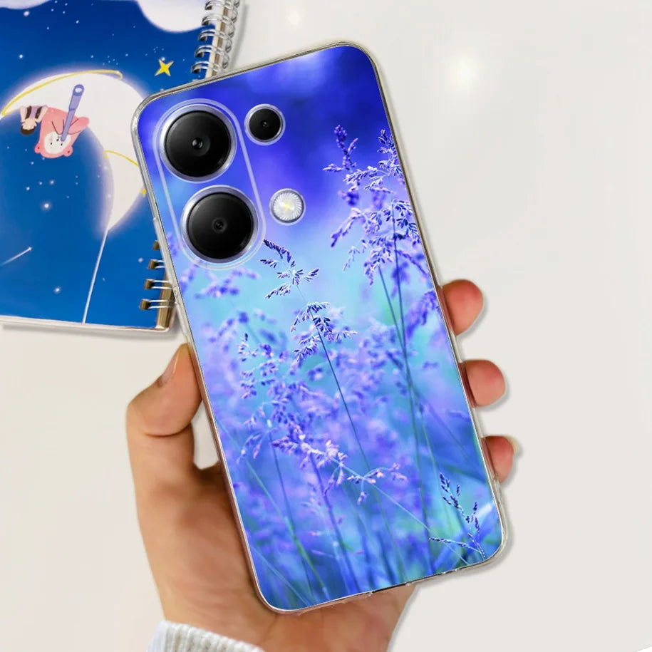 For Xiaomi Poco M6 Pro 2024 Case New Fashion Marble Cartoon Cover Soft Clear Silicone Funda For Xiaomi Poco M6 Pro 4G Phone Case Caseverse
