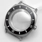 42mm Silver Watch Case Sapphire Glass Watch Case Plane Ceramic Bezel Fit NH35 NH36 Movement Watch Accessories