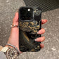 Golden Dragon Personality Pattern Shockproof Matte Phone Case For iPhone 16 15 14 13 12 11 Pro Max XR XS MAX 7 8 PLUS MINI Cover - Caseverse