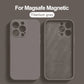 Original Magnetic Liquid Silicone Phone Cases For iPhone 16 15 14 13 12 11 Pro Max Magsafe Case Wireless Charge Shockproof Cover Caseverse