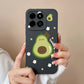 Case For Honor X6B Phone Back Cover Cute Avocado Soft Comfortable Liquid Silicone Camera Protection Anti Drop Bumper Capa Funda - Caseverse