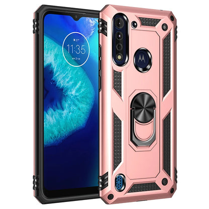 for Moto G8 Power Lite for Phone Moto G 8 Power Lite Case Shockproof Armor Rugged Military Protective Car Holder Magnetic Cover - Caseverse