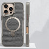 Desert Titanium metal holder carbon fibre magnetic phone case for iPhone 16 15 14 13 12 Pro Max magsafe charging armor hard case - Caseverse