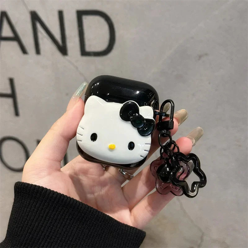Hello Kitty For Airpods Case,Cute Candy Protective Earphone TPU Cover With Keychain For Airpods Pro 2 Case Girls Women Funda Caseverse