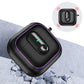 Armor locking clasp Earphone Cover For AirPods 4 3 2Pro With Plated Purple Strips With Magnetic Attraction Protective Case