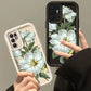 Flower Painted Phone Case For Oppo Reno 6 Pro Plus 5G Reno6 Silicone Anti Drop Soft Cover Funda - Caseverse