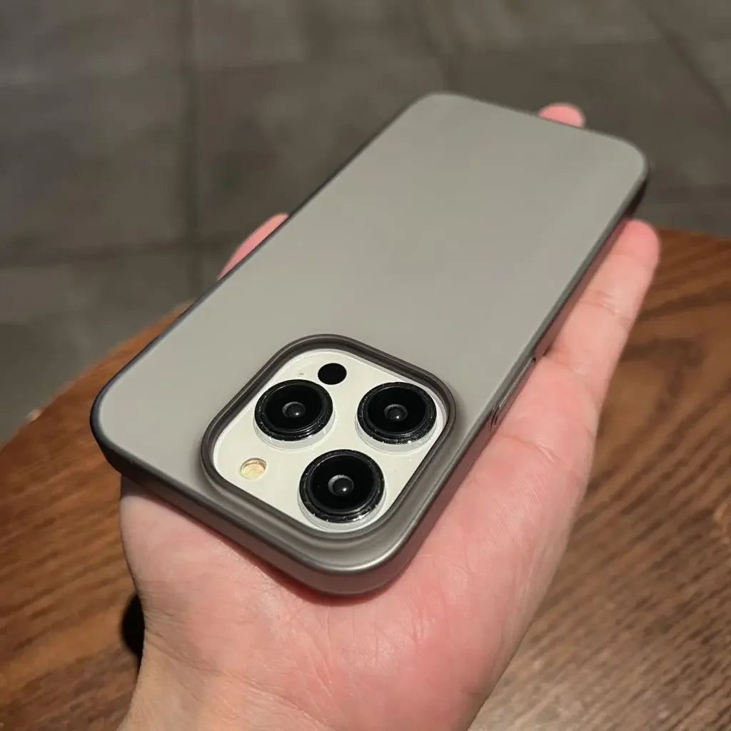 Ultra Thin Matte Hard PC Translucent Clear Phone Case For iPhone 16 Pro 15 14 Plus 13 12 Pro Max Shockproof Slim Skin Back Cover - Caseverse