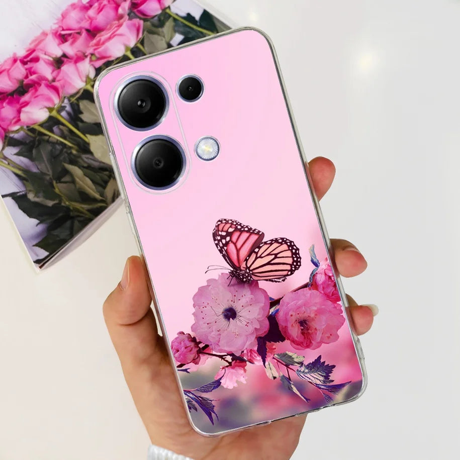 For Xiaomi Poco M6 Pro 2024 Case New Fashion Marble Cartoon Cover Soft Clear Silicone Funda For Xiaomi Poco M6 Pro 4G Phone Case - Caseverse