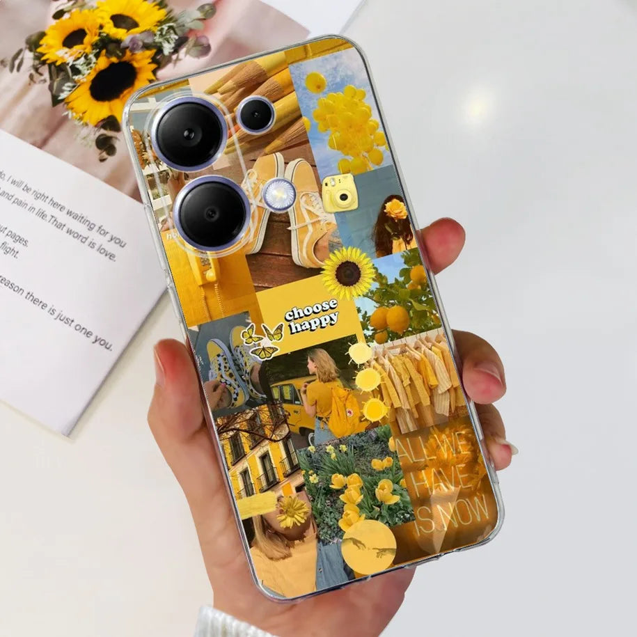 For Xiaomi Poco M6 Pro 2024 Case New Fashion Marble Cartoon Cover Soft Clear Silicone Funda For Xiaomi Poco M6 Pro 4G Phone Case - Caseverse