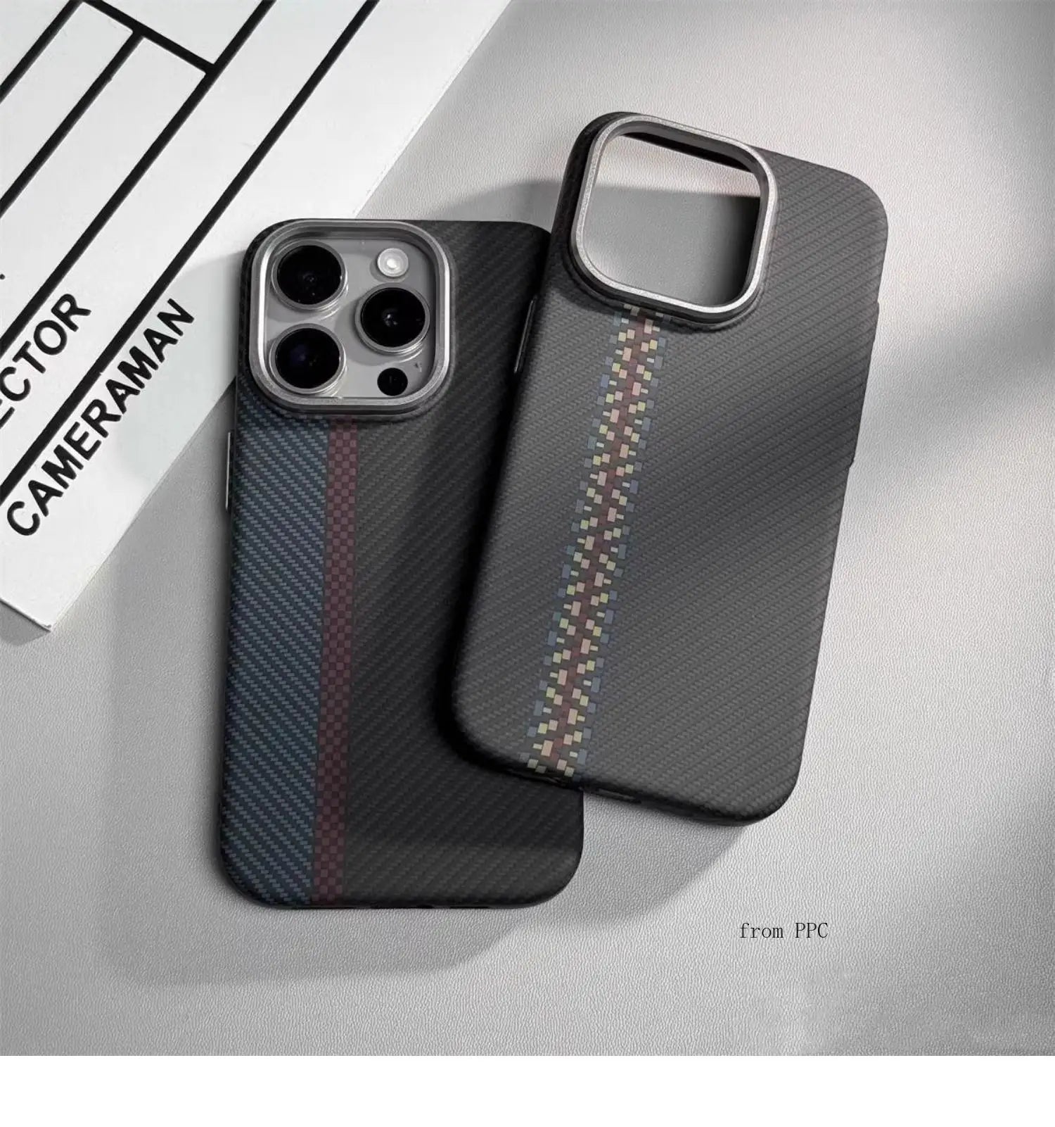 Carbon Fibre Magnetic Phone Case 16 Cover for iPhone 15 14 Pro Max Wireless Charging MagSafe Shell Alloy Camera Ring Armor Funda Caseverse