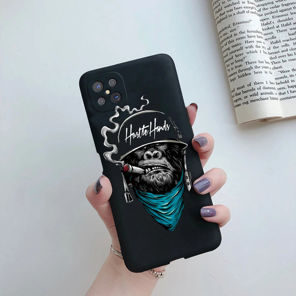 Case For OPPO Reno4 Z 5G Phone Case Cute Flower Cartoon Silicone Soft Back Fundas Cover For OPPO Reno 4Z CPH2065 Reno4Z 5G Coque - Caseverse