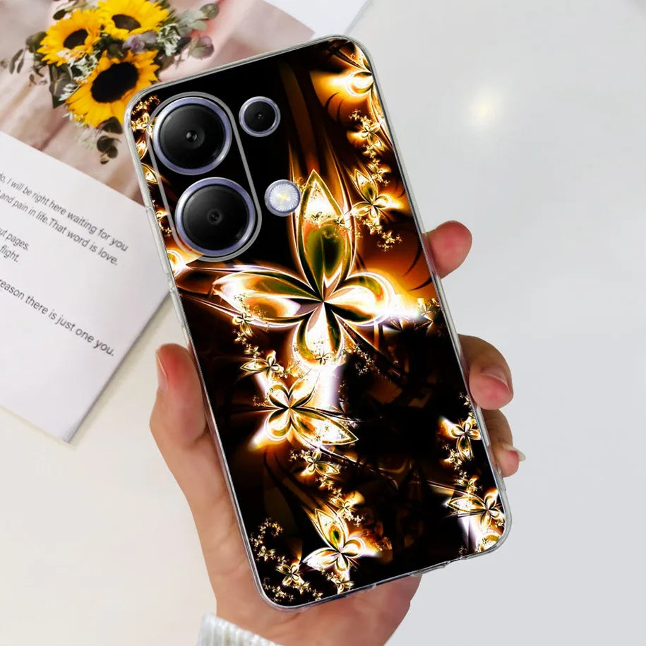 For Xiaomi Poco M6 Pro 2024 Case New Fashion Marble Cartoon Cover Soft Clear Silicone Funda For Xiaomi Poco M6 Pro 4G Phone Case - Caseverse