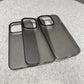 Ultra Thin Matte Hard PC Translucent Clear Phone Case For iPhone 16 Pro 15 14 Plus 13 12 Pro Max Shockproof Slim Skin Back Cover - Caseverse