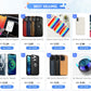 Cell Phone Case High Quality PU Leather Mobile Phones Cases for iPhone 11 12 13 14 15 Pro Max X XR Black Luxury Business Cover Caseverse