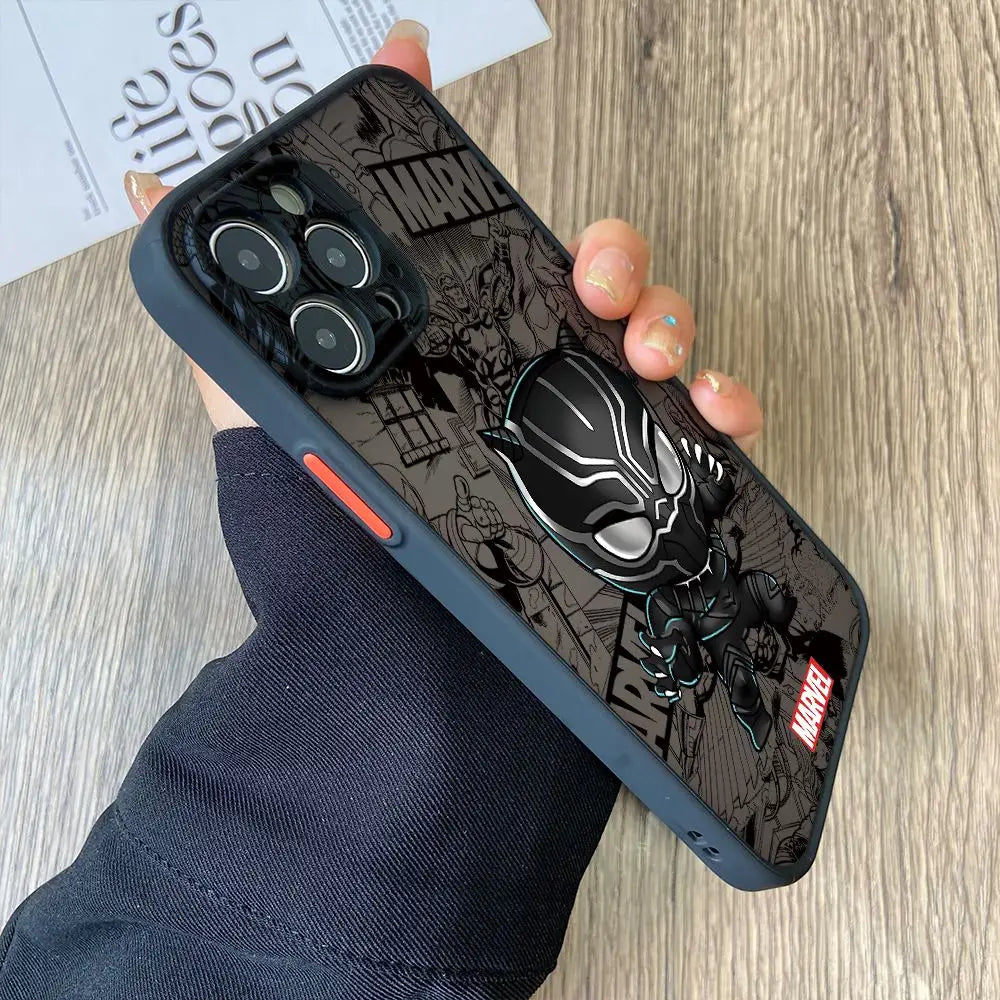 Deadpool Groot Venom Phone Case for Xiaomi Redmi Note 13 12 11 10 10A 10X 9 Prime 9S 8 Pro Plus 4G 5G Matte Clear Hard Cover - Caseverse