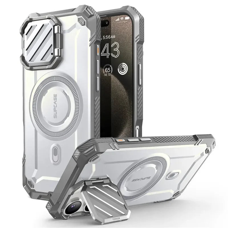 SUPCASE For iPhone 16 Pro Case 6.3" 2024 UB Mag XT Heavy Duty Rugged Strong Magnetic Phone Case with Camera Cover