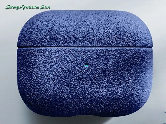 Italian Suede Leather Case For Airpods Pro 2 Luxury Artificial Leather All Inclusive Case For Airpods 4 3 Case Wireless Charge Caseverse