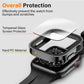 Electroplating Waterproof Case for Apple Watch Cover 41mm 40mm 45mm 44mm Screen Protector Glass Bumper iWatch 4 5 6 SE 7 8 9