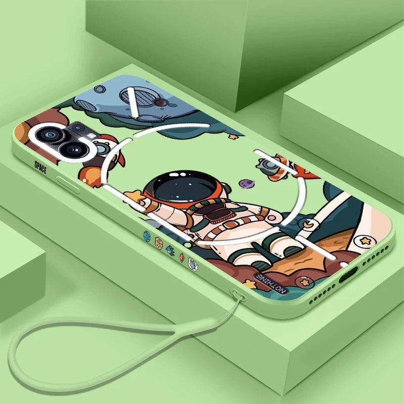 Liquid Silicone Case for Nothing Phone 1 Protective Case Phone 1  Full Wrap Drop-proof Soft Case - Caseverse