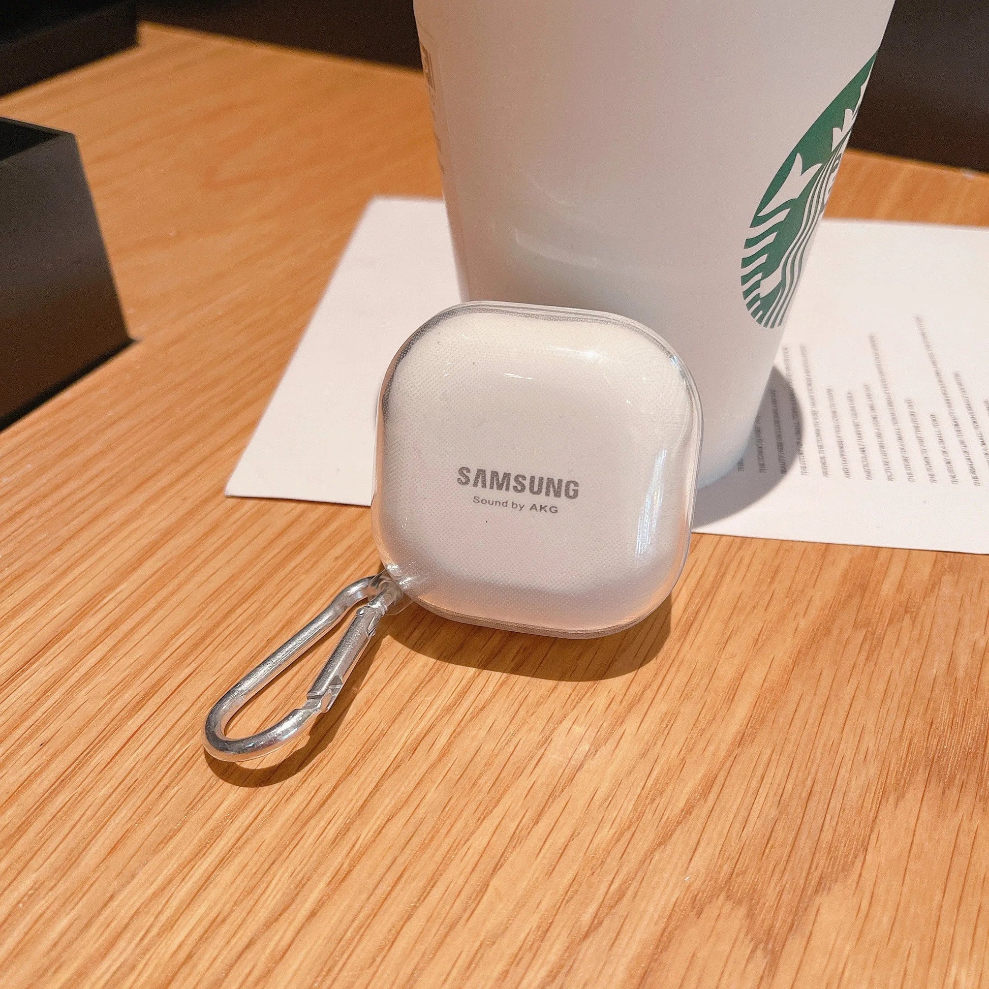 For Samsung Galaxy Buds Live 2 Pro 2 FE Case Simple and transparent TPU Earphone Case Accessories Cover Caseverse