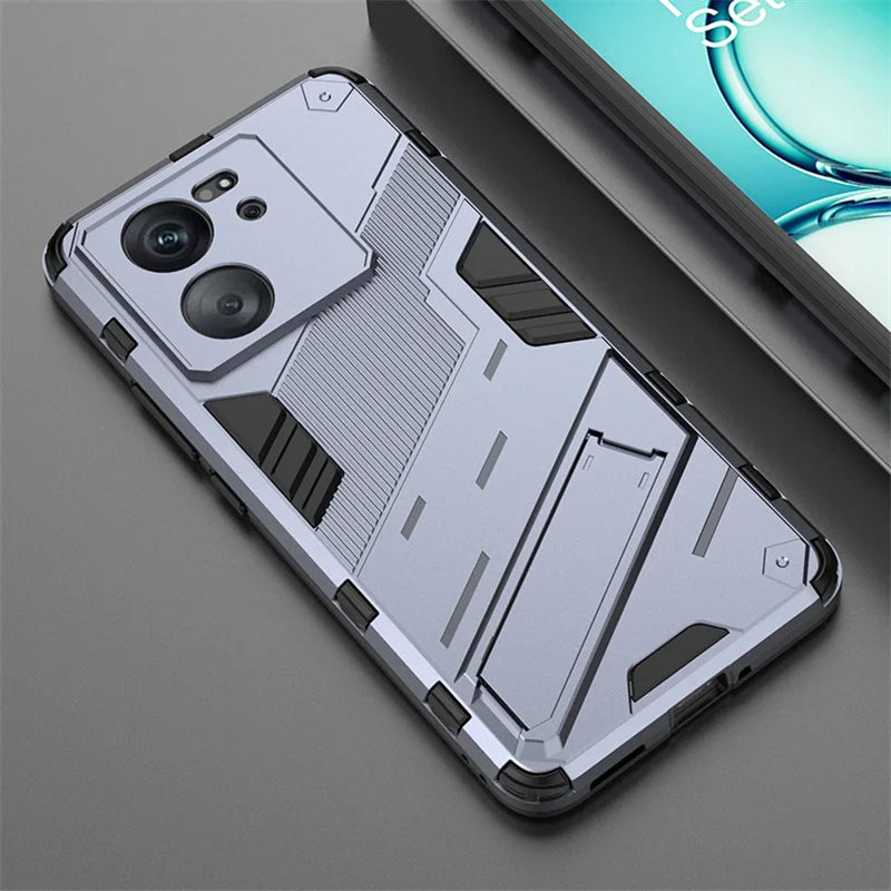 Rugged Armor Shockproof Phone Case For Xiaomi Mi 11 12 13 Lite 14 10T 11T 12T 13T Poco F3 F4 F5 Pro Holder Stand Back Cover - Caseverse