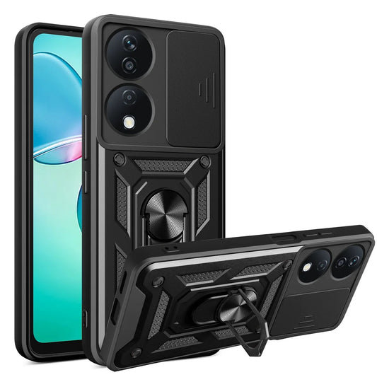 Honor X7B Phone Case, Heavy Duty Rugged Cover Bracket Magnetic Holder Shockproof Phone Case For Honor X7B - Caseverse