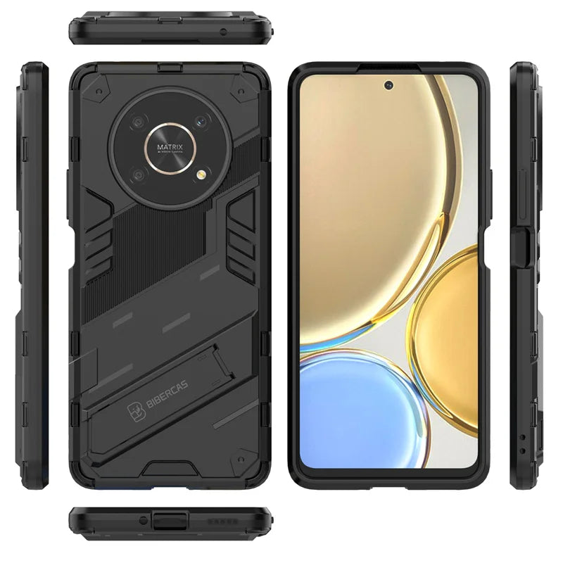 For Honor Magic 4 Lite Case Magnetic Holder Shockproof Armor Phone Cases for Honer Magic4 Lite 5G 4Lite Light 5G Rugged Cover - Caseverse