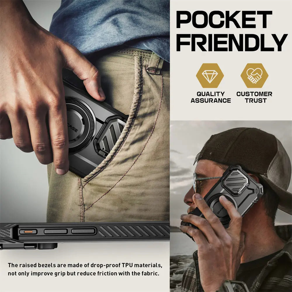 SUPCASE For iPhone 16 Pro Case 6.3" 2024 UB Mag XT Heavy Duty Rugged Strong Magnetic Phone Case with Camera Cover - Caseverse