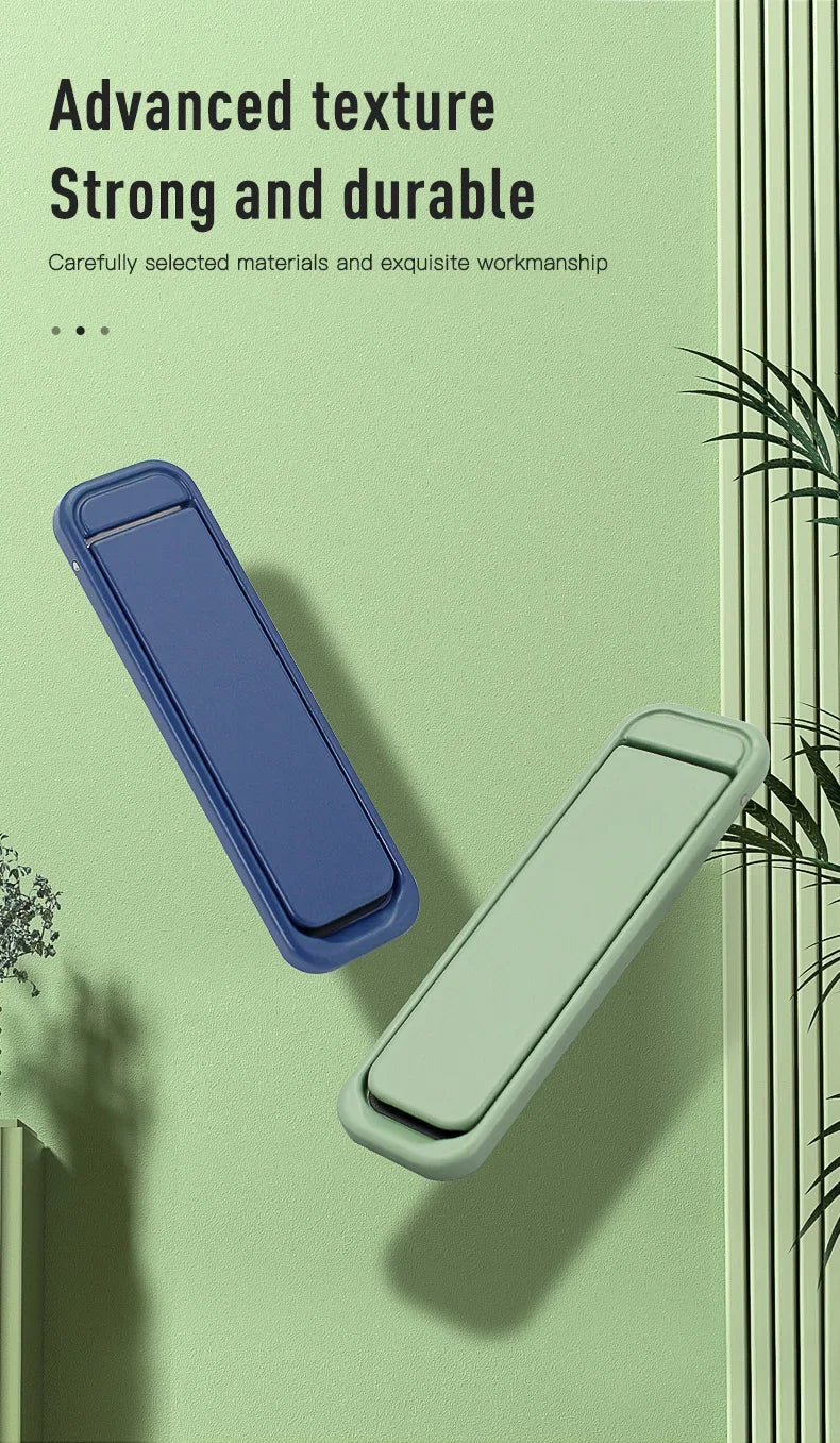 Mobile Phone Colourful Metal  Holder Strip Shape Back Sticker Stand Simple Portable Cellphone Bracket for iPhone 16 15 14 Xiaomi