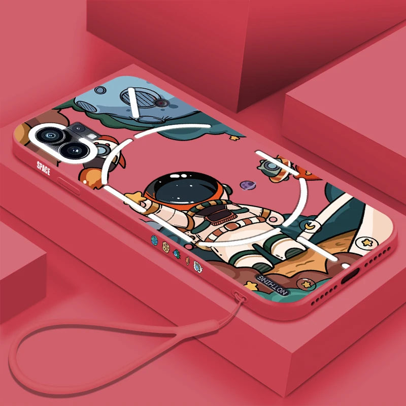 Liquid Silicone Case for Nothing Phone 1 Protective Case Phone 1  Full Wrap Drop-proof Soft Case - Caseverse