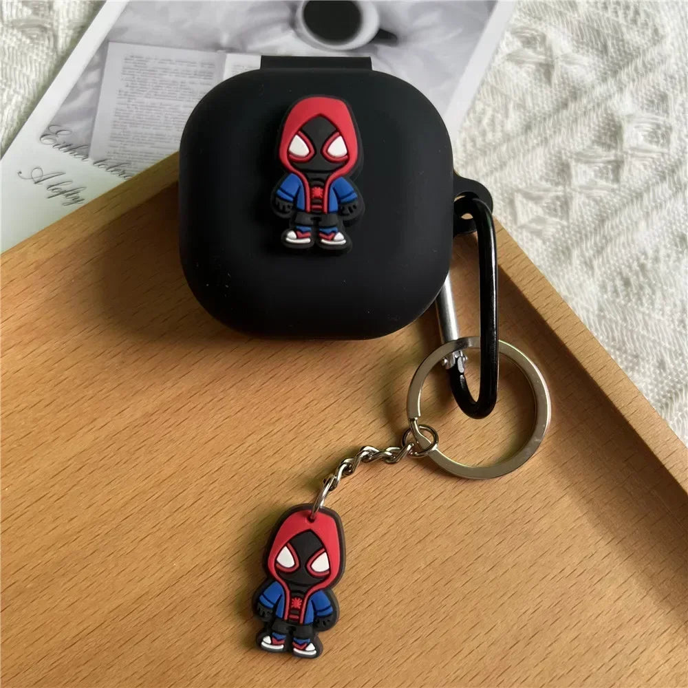 Cartoon Silicone Bluetooth Earphone Protective Case Suitable for SHOKZ OpenFit 2 T920 Scratch Resistant Earphone Case Caseverse