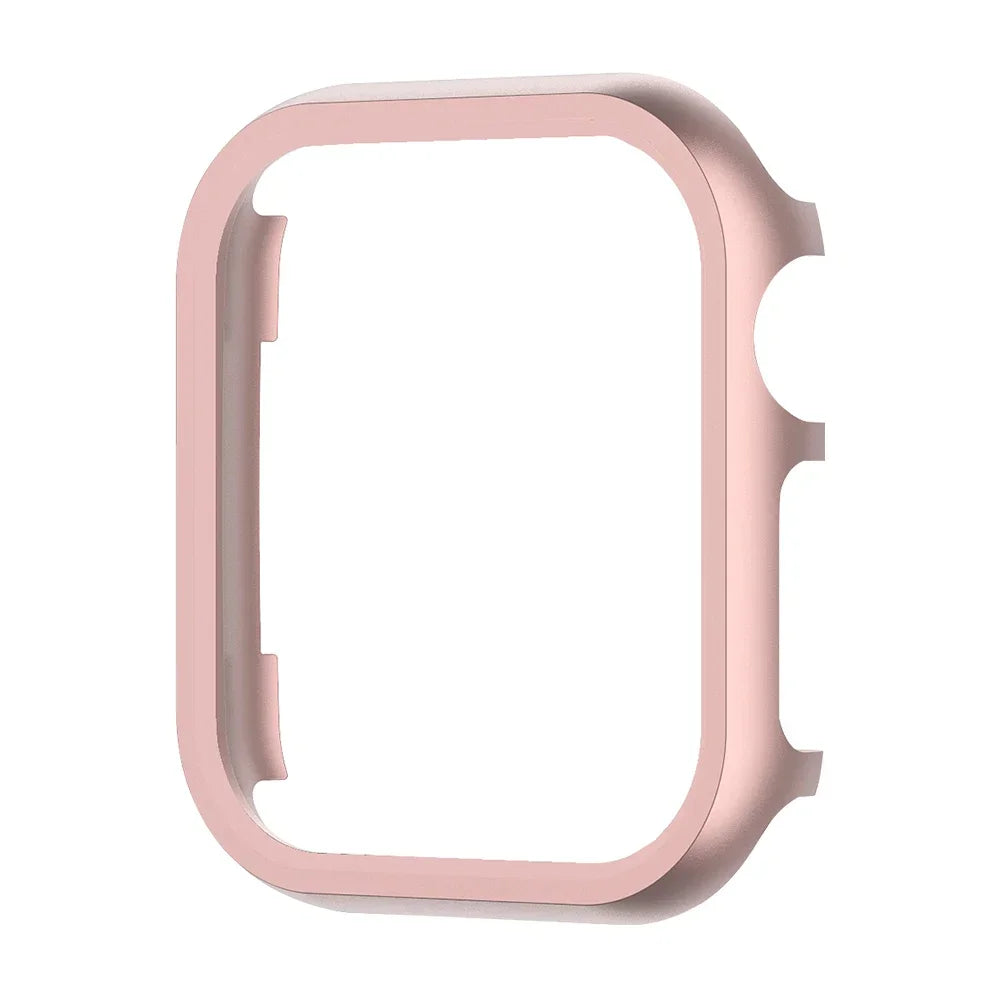 Lightweight Metal Protective Frame for iWatch Serie 9 8 7 6 5 4 SE Aluminum Alloy Case for Apple Watch Cover 40mm 41mm 44mm 45mm