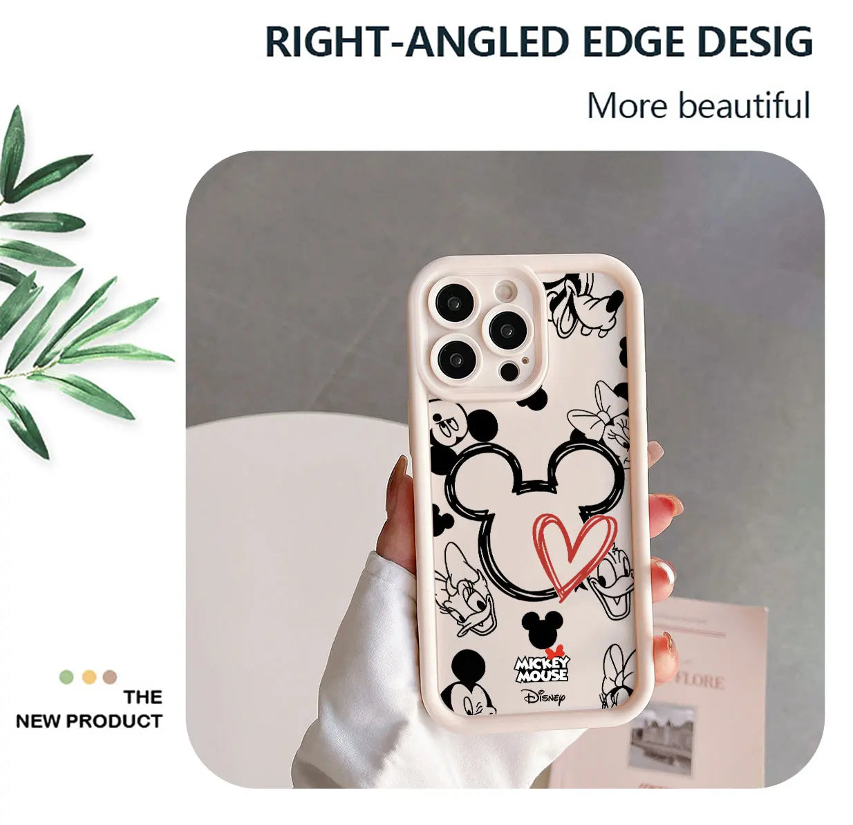 Mickeys Minnies Yk2 Red Cute Phone Case for IPhone 16 15 14 13 12 11 Pro Max Mini XR XS X 7 8 Plus Soft TPU Back Cover - Caseverse