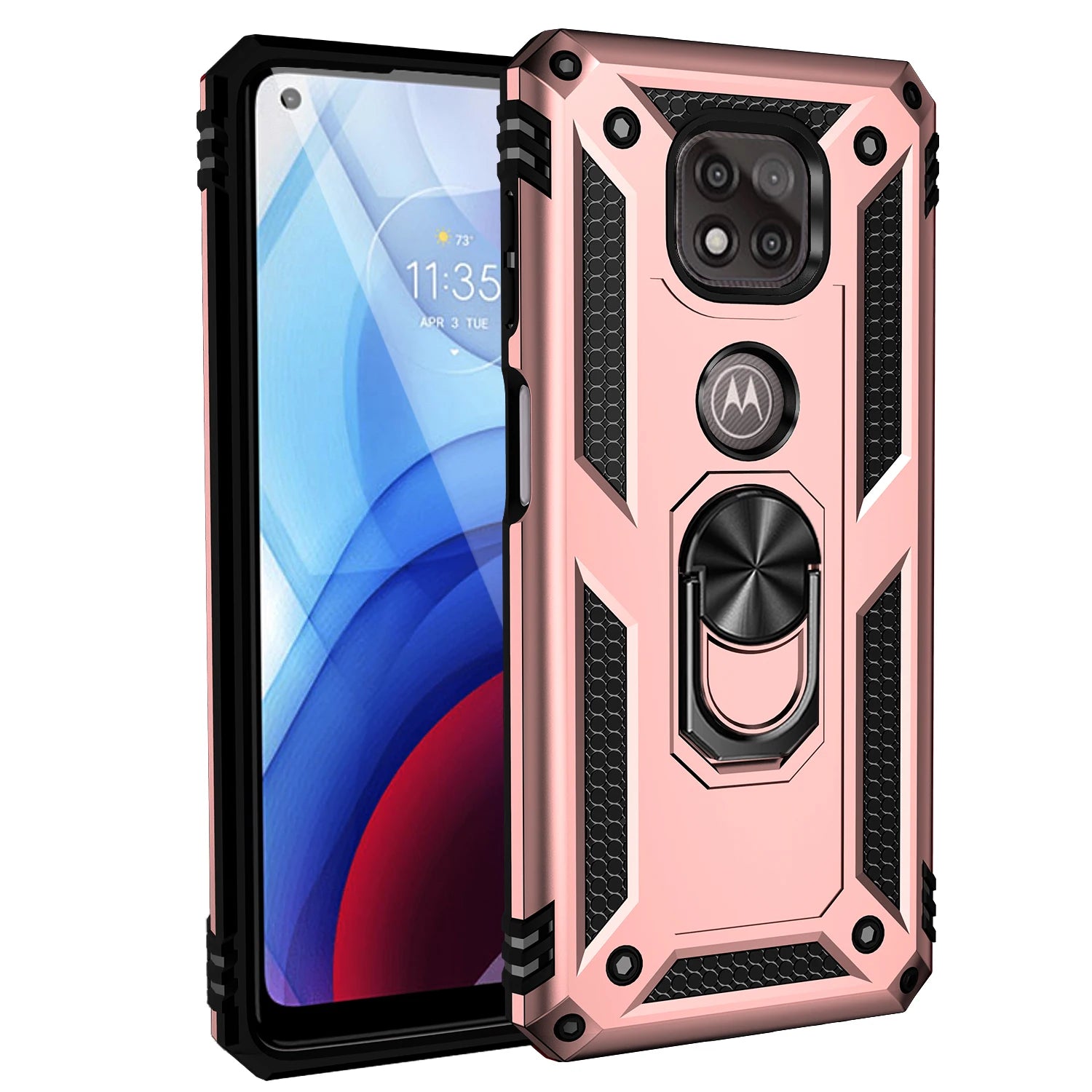 for Moto G Power Case for Phone Moto G Power 2021 Case Shockproof Armor Rugged Military Protective Car Holder Magnetic Cover - Caseverse